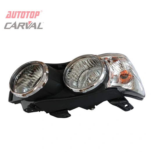 Headlamp Electric tare da Chrome Ring don CHEVROLET AVEO 2011